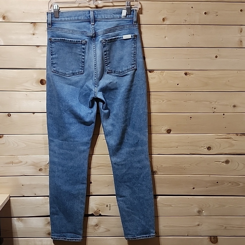 7 For All Mankind Jeans Size 27x26 Women's Distressed